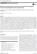 Cover page: Mn(III) species formed by the multi-copper oxidase MnxG investigated by electron paramagnetic resonance spectroscopy