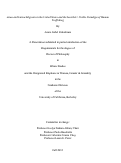 Cover page: Asian and Latina Migrants in the United States and the Invisible / Visible Paradigm of Human Trafficking