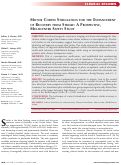 Cover page: MOTOR CORTEX STIMULATION FOR THE ENHANCEMENT OF RECOVERY FROM STROKEA PROSPECTIVE, MULTICENTER SAFETY STUDY