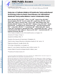 Cover page: Outcomes of Catheter Ablation of Ventricular Tachycardia Based on Etiology in Nonischemic Heart Disease: An International Ventricular Tachycardia Ablation Center Collaborative Study.