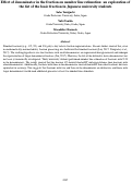 Cover page: Effect of denominator in the fraction on number line estimation: an exploration ofthe list of the basic fraction in Japanese university students