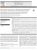 Cover page: Renal disease is a risk factor for complications and mortality after open reduction internal fixation of proximal humerus fractures.