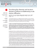 Cover page: Visualizing the chemistry and structure dynamics in lithium-ion batteries by in-situ neutron diffraction