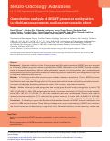 Cover page: Quantitative analysis of MGMT promoter methylation in glioblastoma suggests nonlinear prognostic effect.