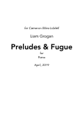 Cover page: Preludes &amp; Fugue