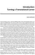 Cover page: Issue Introduction: Turning a Transnational Corner