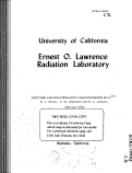 Cover page: LIFETIME AND MULTIPOLAEITY MEASUREMENTS IN Cs