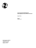 Cover page: Transportation Demand Management: Policy Implications of Recent Behavioral Research