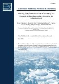 Cover page: Modeling Study on Flexible Load’s Demand Response Potentials for Providing Ancillary Services at the Substation Level: