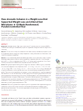 Cover page: Hass Avocado Inclusion in a Weight-Loss Diet Supported Weight Loss and Altered Gut Microbiota: A 12-Week Randomized, Parallel-Controlled Trial.