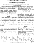 Cover page: The Golden Ratio-based Blind Choice Performance