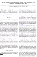 Cover page: Machine Learning Predicts Reachâ��Scale Channel Types From Coarseâ��Scale Geospatial Data in a Large River Basin