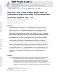 Cover page: While Some Things Change, Do Others Stay the Same? The Heterogeneity of Neighborhood Health Returns to Gentrification.