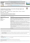Cover page: Transforming the discharge conversation through support and structure: A scoping review
