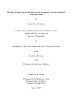 Cover page: Flexible Integrated Architectures for Frequency Division Duplex Communication