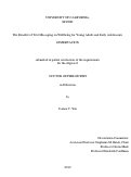 Cover page: The Benefits of Text Messaging on Wellbeing for Young Adults and Early Adolescents