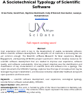 Cover page: A Sociotechnical Typology of Scientific Software