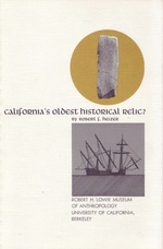 Cover page of California's Oldest Historical Relic?