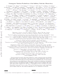 Cover page: Cosmogenic neutron production at the Sudbury Neutrino Observatory