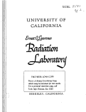 Cover page: RADIOBIOLOGICAL STUDIES WITH ACCELERATED HEAVY IONS