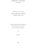 Cover page: Bitcoin Price Forecast Using LSTM and GRU Recurrent networks, and Hidden Markov Model