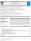 Cover page: Postprandial lipoprotein metabolism: VLDL vs chylomicrons