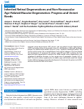 Cover page: Inherited Retinal Degenerations and Non-Neovascular Age-Related Macular Degeneration: Progress and Unmet Needs.