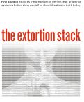 Cover page: The Extortion Stack