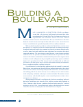 Cover page: Building a Boulevard