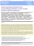 Cover page: Endocannabinoid dysfunction in neurological disease: neuro-ocular DAGLA-related syndrome (NODRS)