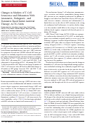 Cover page: Changes in Markers of T-Cell Senescence and Exhaustion With Atazanavir-, Raltegravir-, and Darunavir-Based Initial Antiviral Therapy: ACTG 5260s.