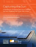 Cover page: Capturing the Sun: A Roadmap for Navigating Data-Access Challenges to Auto-Populating Solar Home Sales Listings