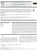 Cover page: Identification of plicamycin, TG02, panobinostat, lestaurtinib, and GDC-0084 as promising compounds for the treatment of central nervous system infections caused by the free-living amebae Naegleria, Acanthamoeba and Balamuthia.