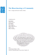 Cover page: The Bioarchaeology of Community