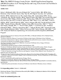 Cover page: The SHIELD Orange County Project: Multidrug-resistant Organism Prevalence in 21 Nursing Homes and Long-term Acute Care Facilities in Southern California.