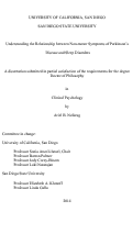 Cover page: Understanding the Relationship between Non-motor Symptoms of Parkinson's Disease and Sleep Disorders /