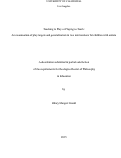 Cover page: Teaching to Play or Playing to Teach: An examination of play targets and generalization in two interventions for children with autism