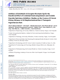 Cover page: Addition of Endothelin A-Receptor Blockade Spoils the Beneficial Effect of Combined Renin-Angiotensin and Soluble Epoxide Hydrolase Inhibition: Studies on the Course of Chronic Kidney Disease in 5/6 Nephrectomized Ren-2 Transgenic Hypertensive Rats