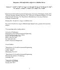 Cover page: Response of Desulfovibrio vulgaris to Alkaline Stress
