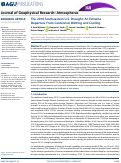 Cover page: The 2016 Southeastern U.S. Drought: An Extreme Departure From Centennial Wetting and Cooling