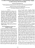 Cover page: Is Arithmetic Embodied? Differential Interference of Sequential Finger Tapping on Addition during a Dual Task Paradigm