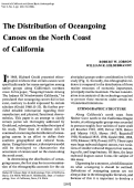 Cover page: The Distribution of Oceangoing Canoes on the North Coast of California