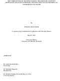 Cover page of The Complexity of Decision-Making: The Roles of Cognitive Dissonance, Selective Exposure, and Self-Efficacy in Choosing an Undergraduate Major