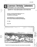 Cover page: GTO-DOE/Industry Cost Shared Research; Microseismic Characterization and Monitoring