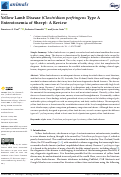 Cover page: Yellow Lamb Disease (Clostridium perfringens Type A Enterotoxemia of Sheep): A Review