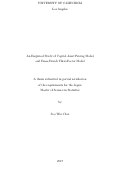 Cover page: An Empirical Study of Capital Asset Pricing Model and Fama-French Three-Factor Model