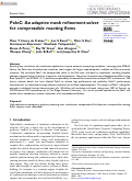 Cover page: PeleC: An adaptive mesh refinement solver for compressible reacting flows