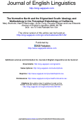 Cover page: The Normative North and the Stigmatized South