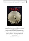 Cover page: Pain, avoidance, and suffering