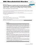 Cover page: Emotion regulation in patients with rheumatic diseases: validity and responsiveness of the Emotional Approach Coping Scale (EAC)